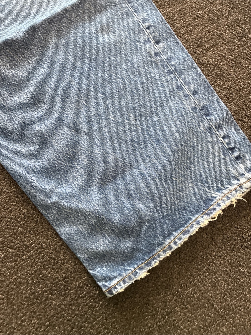AGOLDE Low Slung Baggy Jeans Women’s Size 29 Blue Relaxed Fit Grunge Denim - Picture 5 of 14